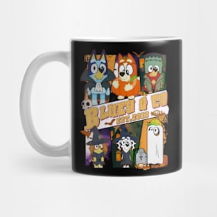 halloween bluey scary Mug